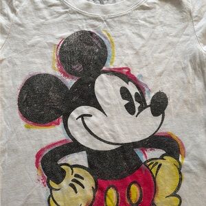Target x Disney Women’s White Mickey Mouse Retro Graphic Tee